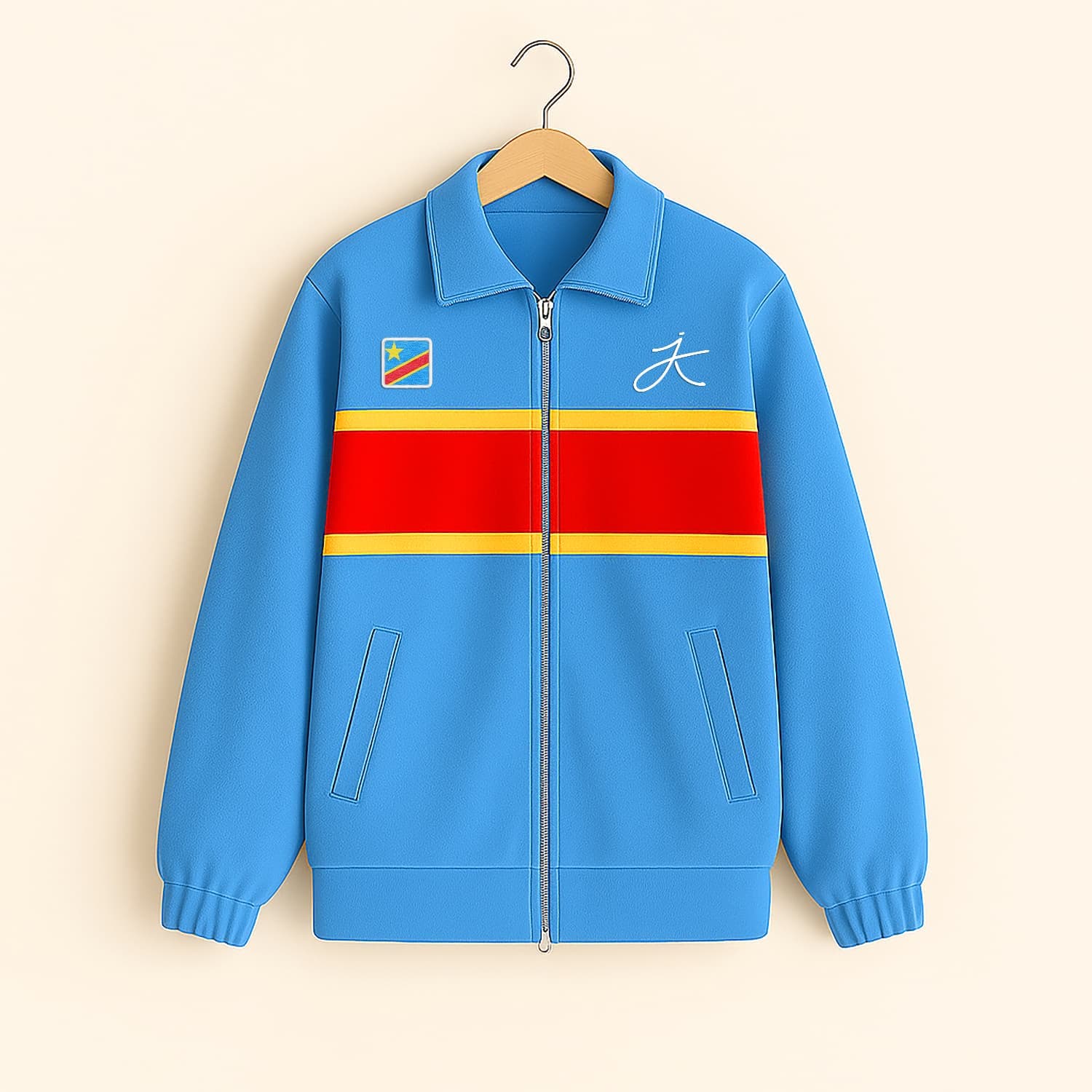 jk wears congo rdc afcon