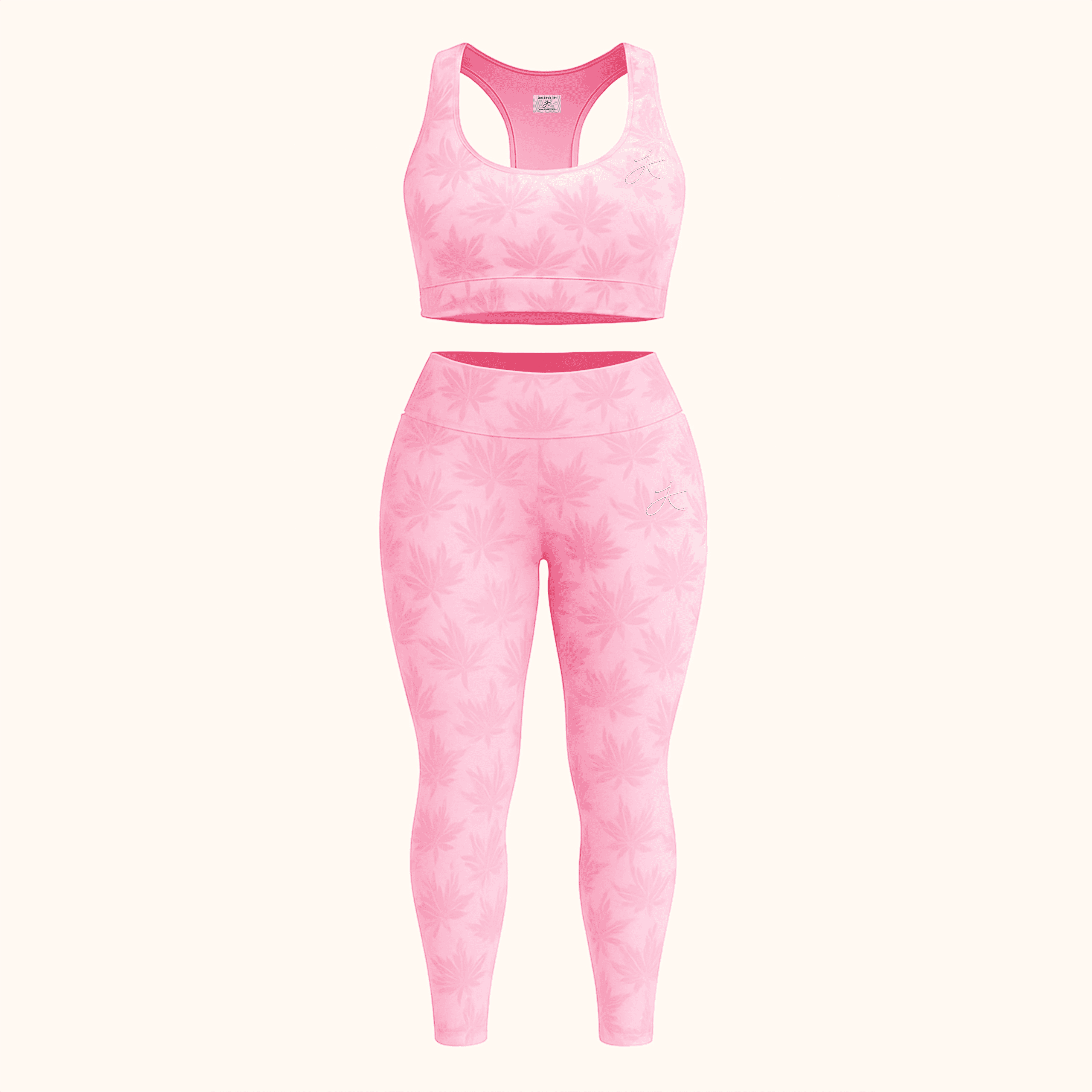 maple leaf legging and bra